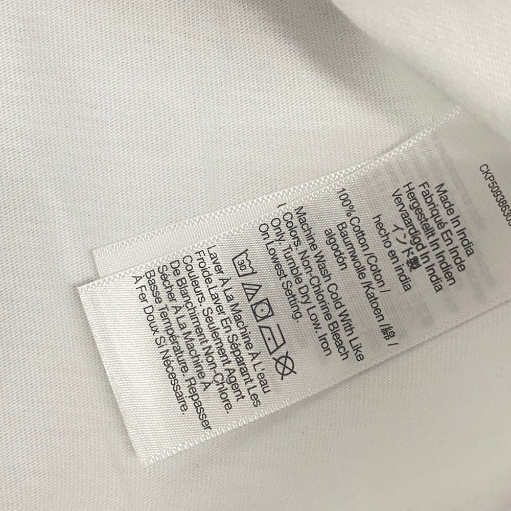 Madewell Womens Small Allday Crop Tee White Cotton Boxy T-Shirt NZ387 - Picture 10 of 12